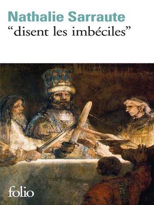 cover image of "Disent les imbéciles"